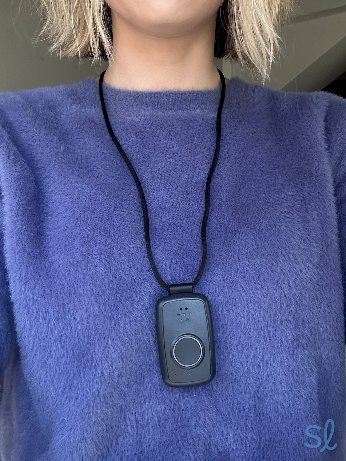 Wearing MobileHelp's Micro system