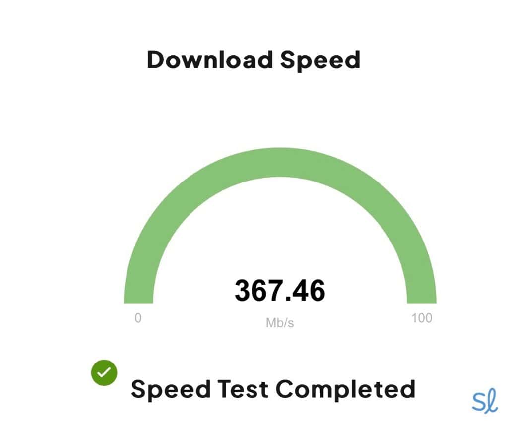 Xfinity offers fast and reliable speeds, which you can see from this speed test conducted at my parents house that shows speeds of 367.46 Mbps.