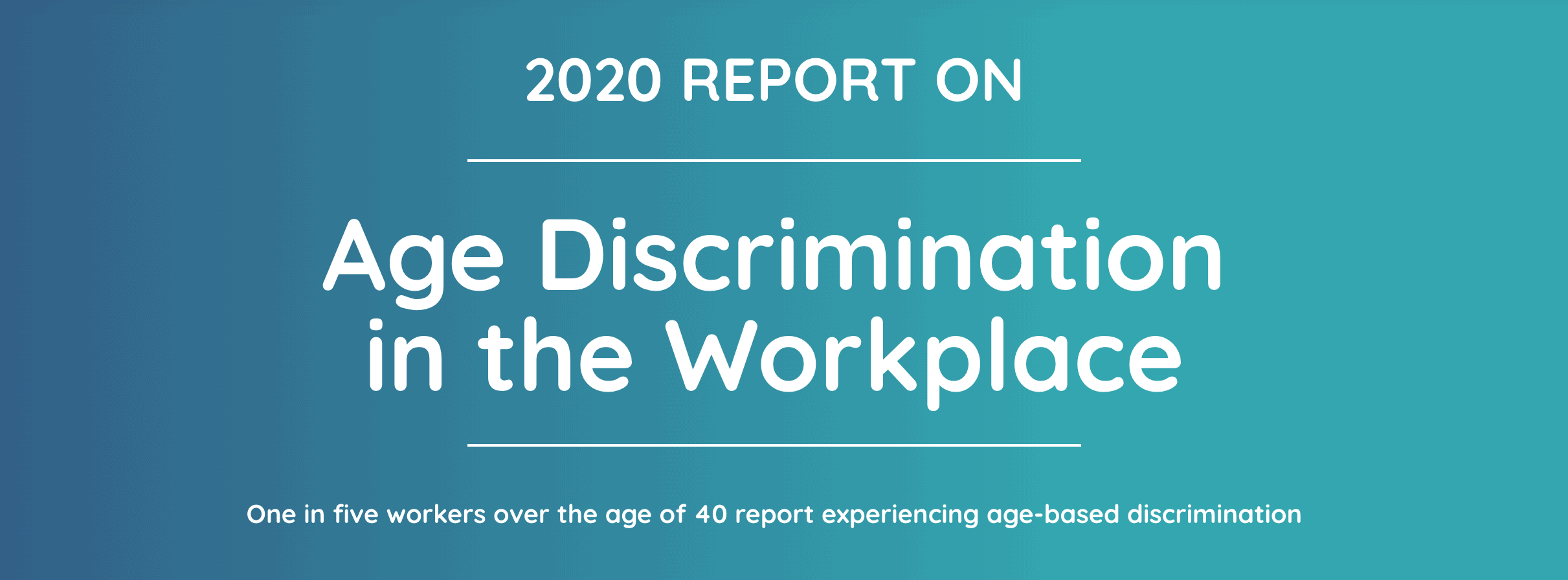 2020 Report On Age Discrimination In The Workplace - SeniorLiving.org