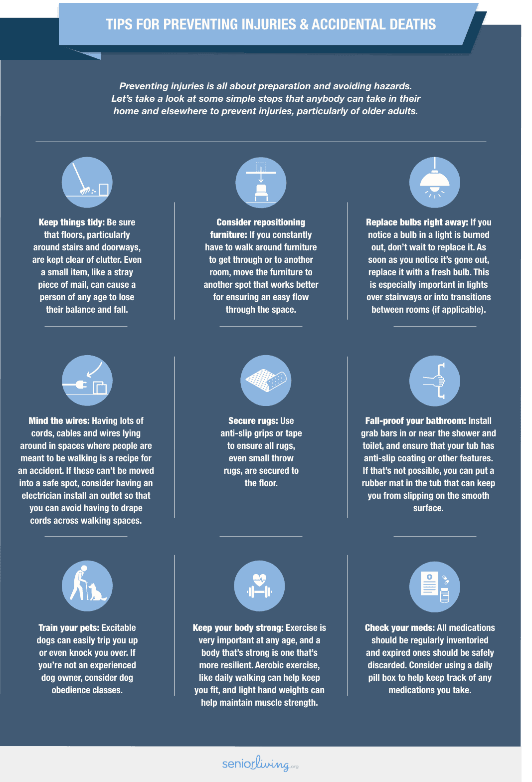 Seniors, Injuries & Accidental Deaths - SeniorLiving.org