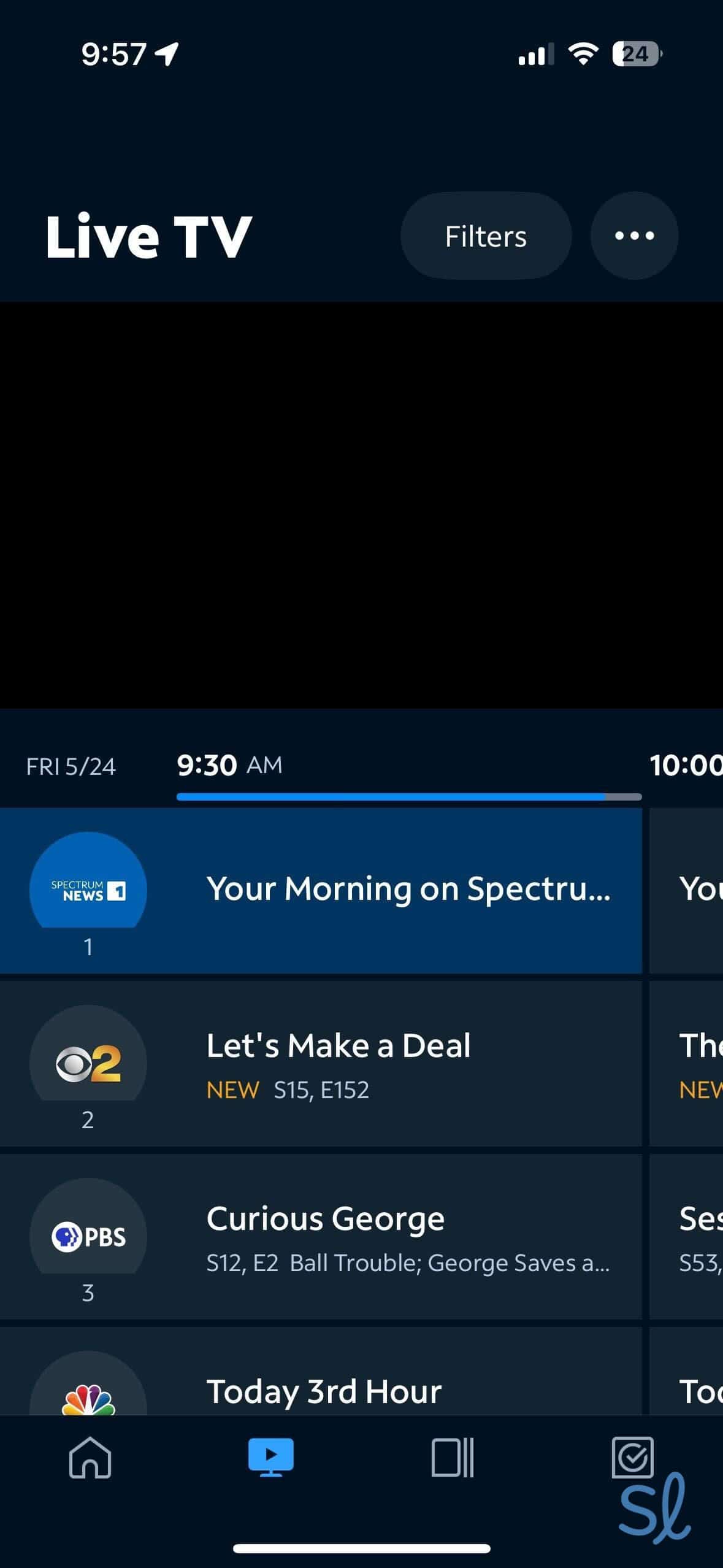 During testing, we discovered that you can use the Spectrum TV mobile app as a remote and stream content to any of your devices. 