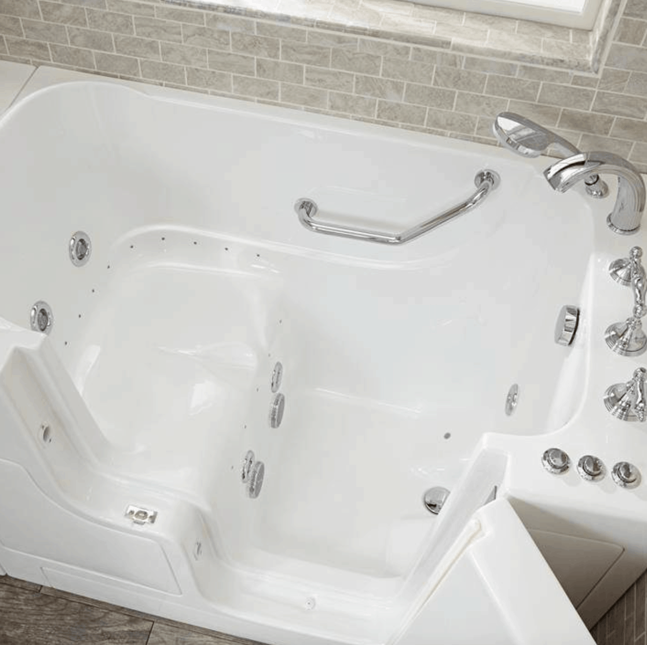 American Standard combo massage walk-in tub