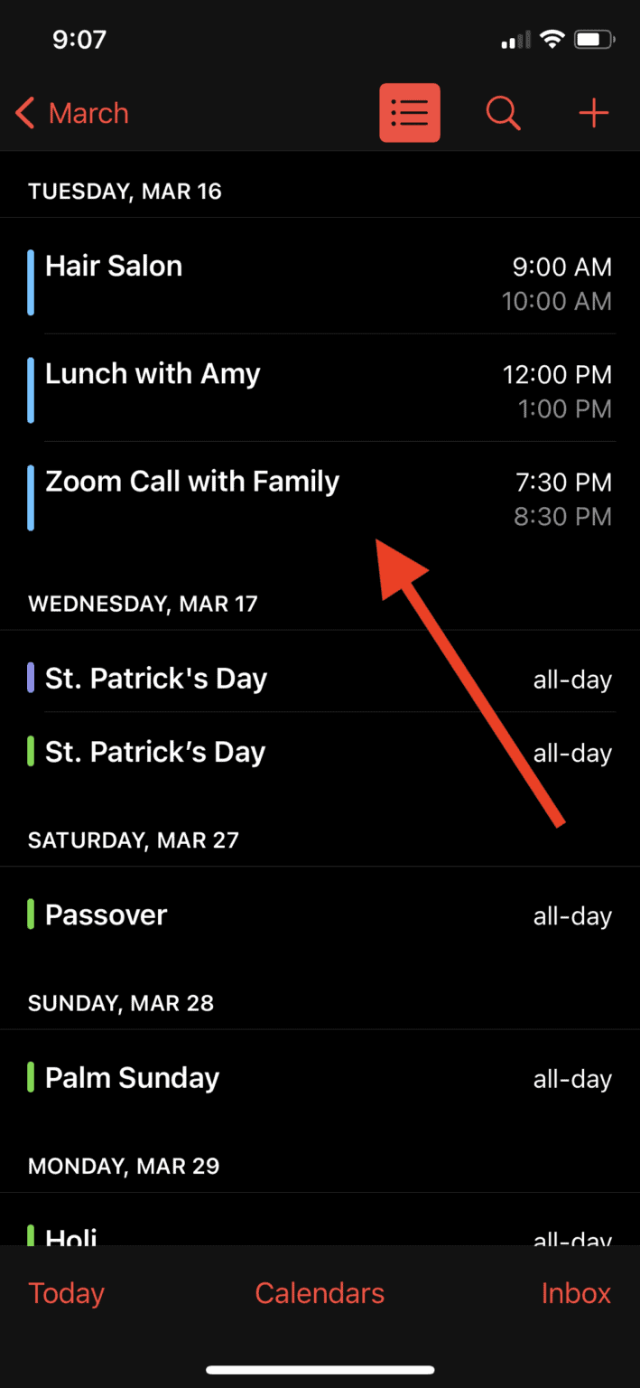 How to Use the iPhone Calender App