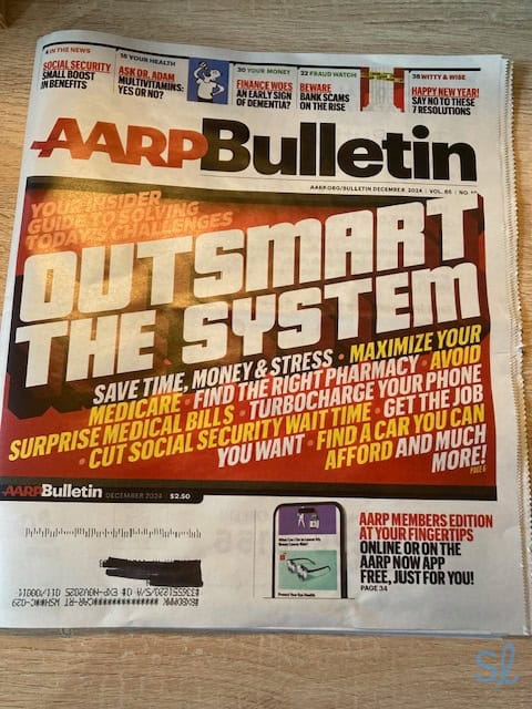 As an AARP member, I receive copies of the AARP Bulletin throughout the year