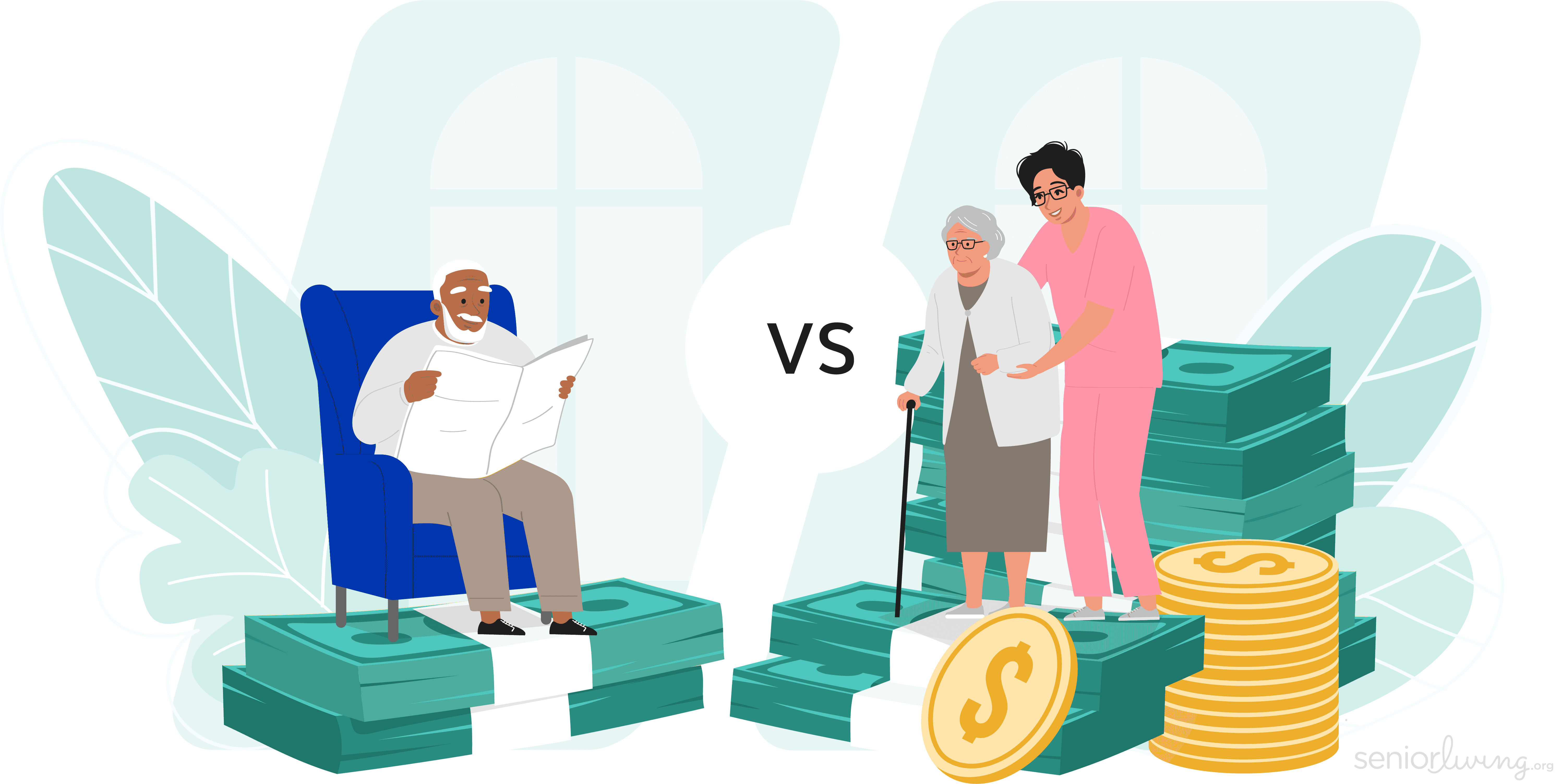 Cost of Independent vs Assisted Living