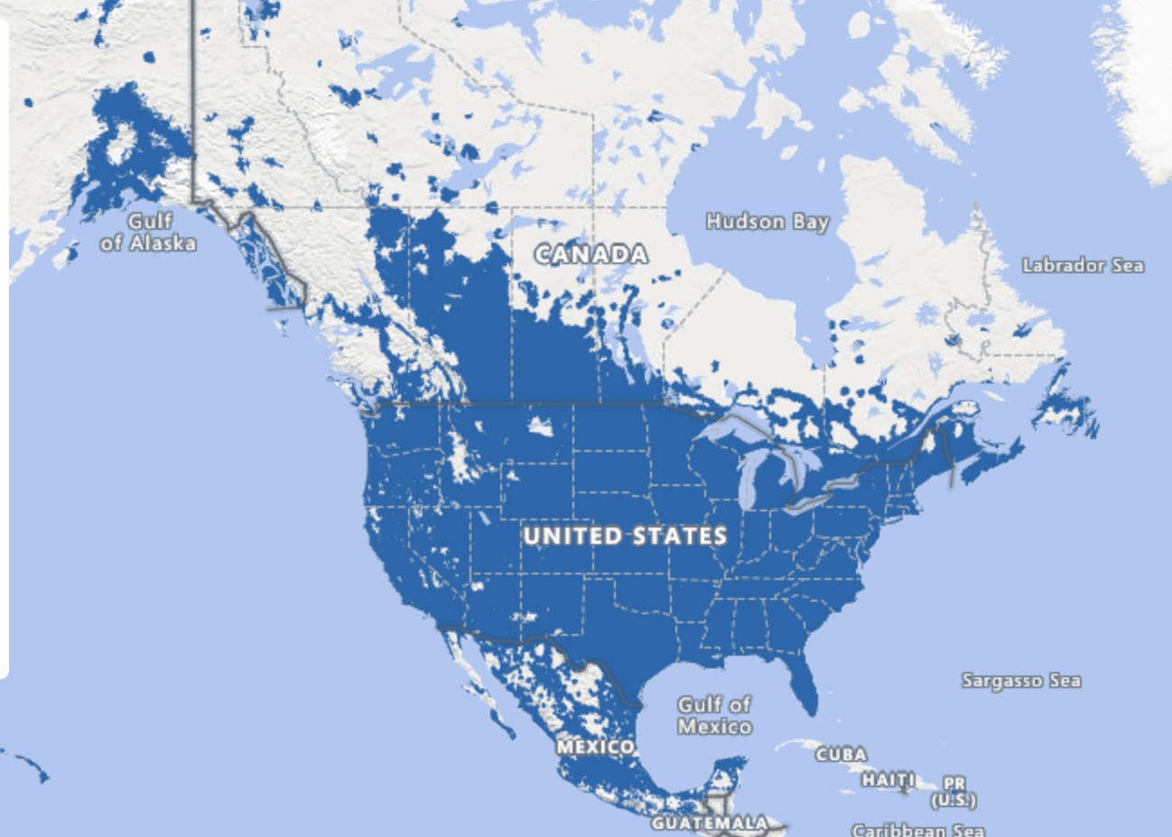 PureTalk offers widespread nationwide coverage.