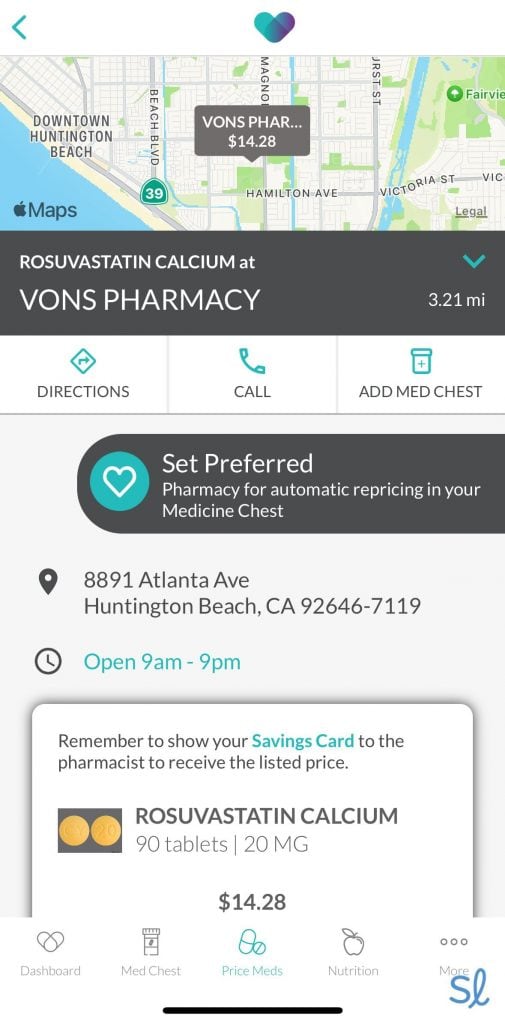 Using the WellRx mobile app to find prescription discounts