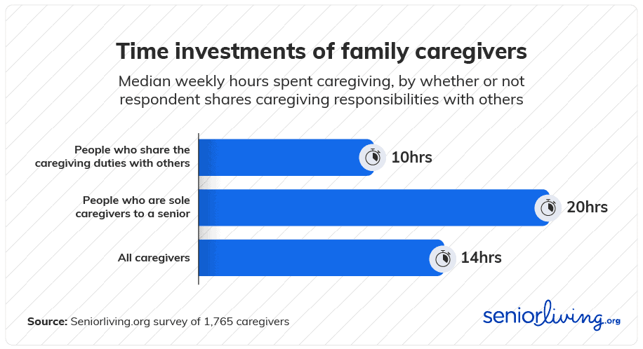 Time investments of family caregivers